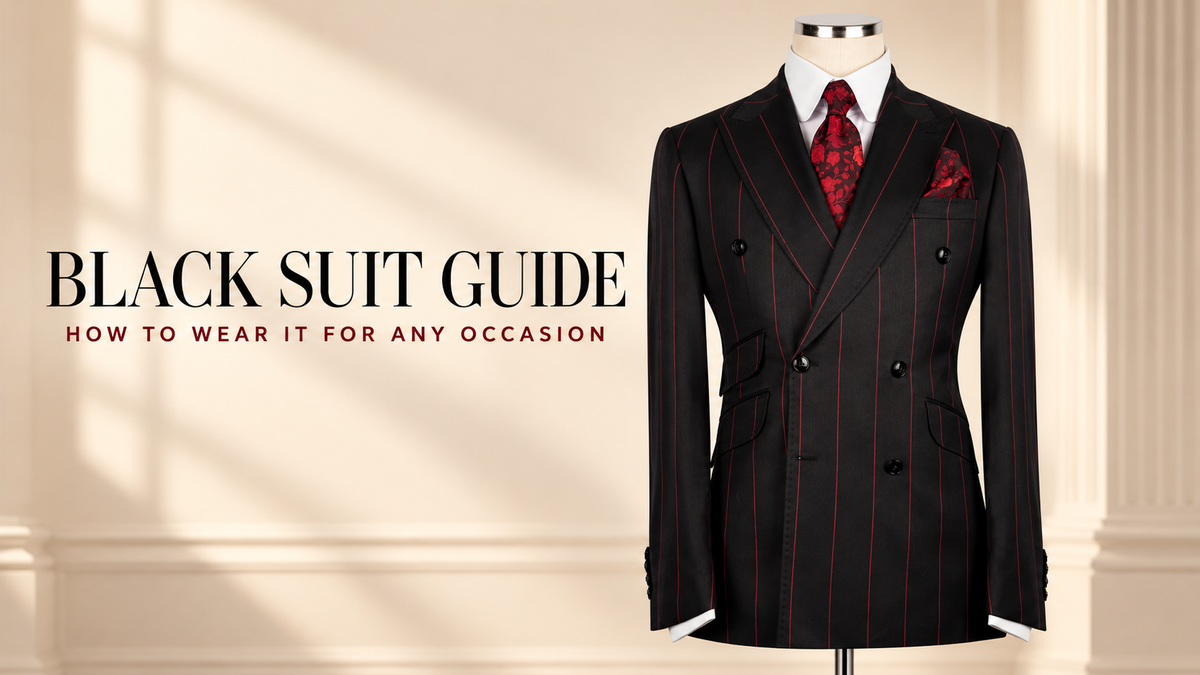 Black Suit Guide: How to Wear It for Any Occasion
