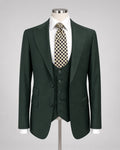 British Racing Green Three-Piece Suit
