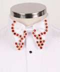 Hand-Beaded White Formal Bow Tie | Koss Atelier