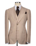 Beige suit on a mannequin