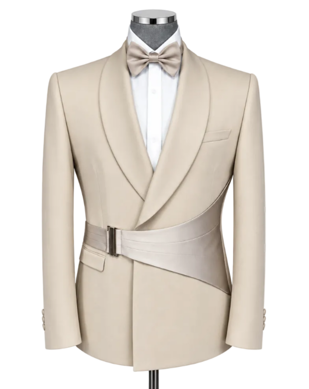 Champagne Beige Slim Fit Tuxedo