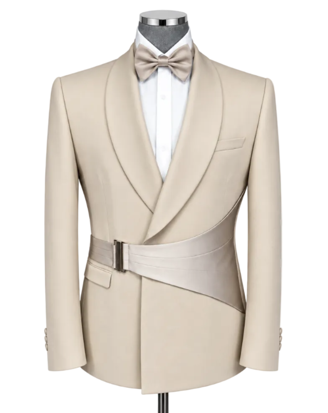 Champagne Beige Slim Fit Tuxedo