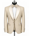 Koss Atelier Aurelia Champagne Three Piece Tuxedo