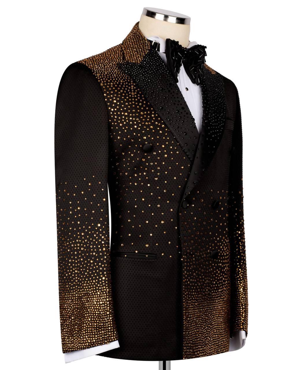 Koss Atelier Noir Aureum Gradient Crystal Tuxedo