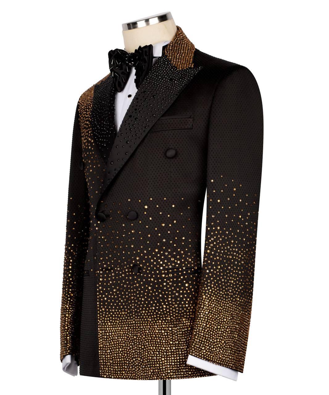 Koss Atelier Noir Aureum Gradient Crystal Tuxedo