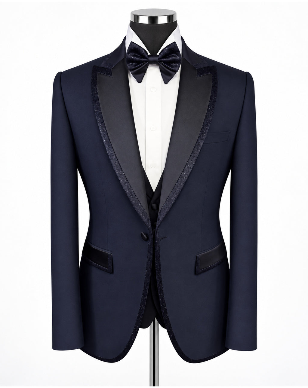 Koss Atelier Lucerne Midnight Crystal Edge Tuxedo
