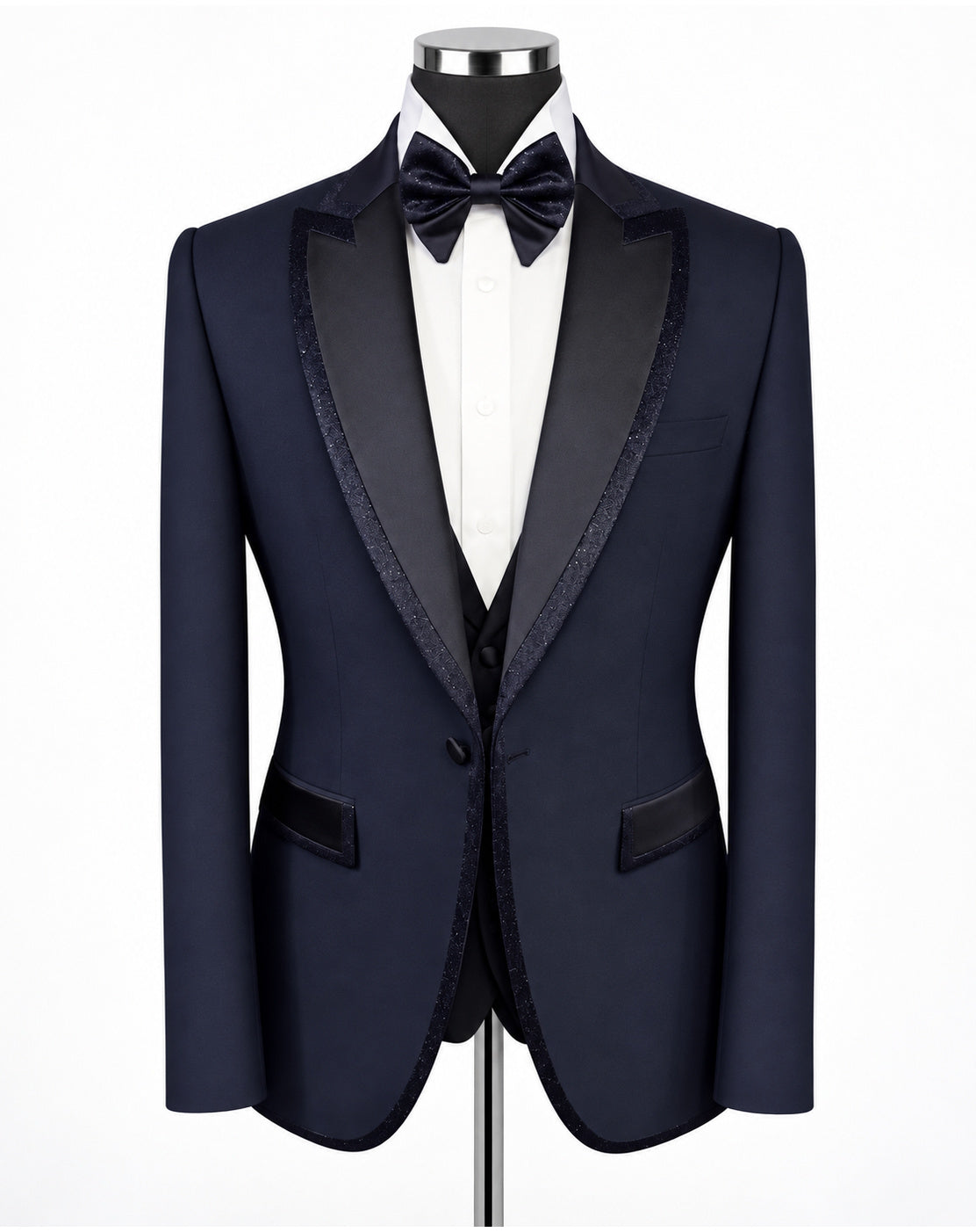 Koss Atelier Lucerne Midnight Crystal Edge Tuxedo