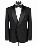 Koss Atelier Noir Regent Double-Breasted Tuxedo
