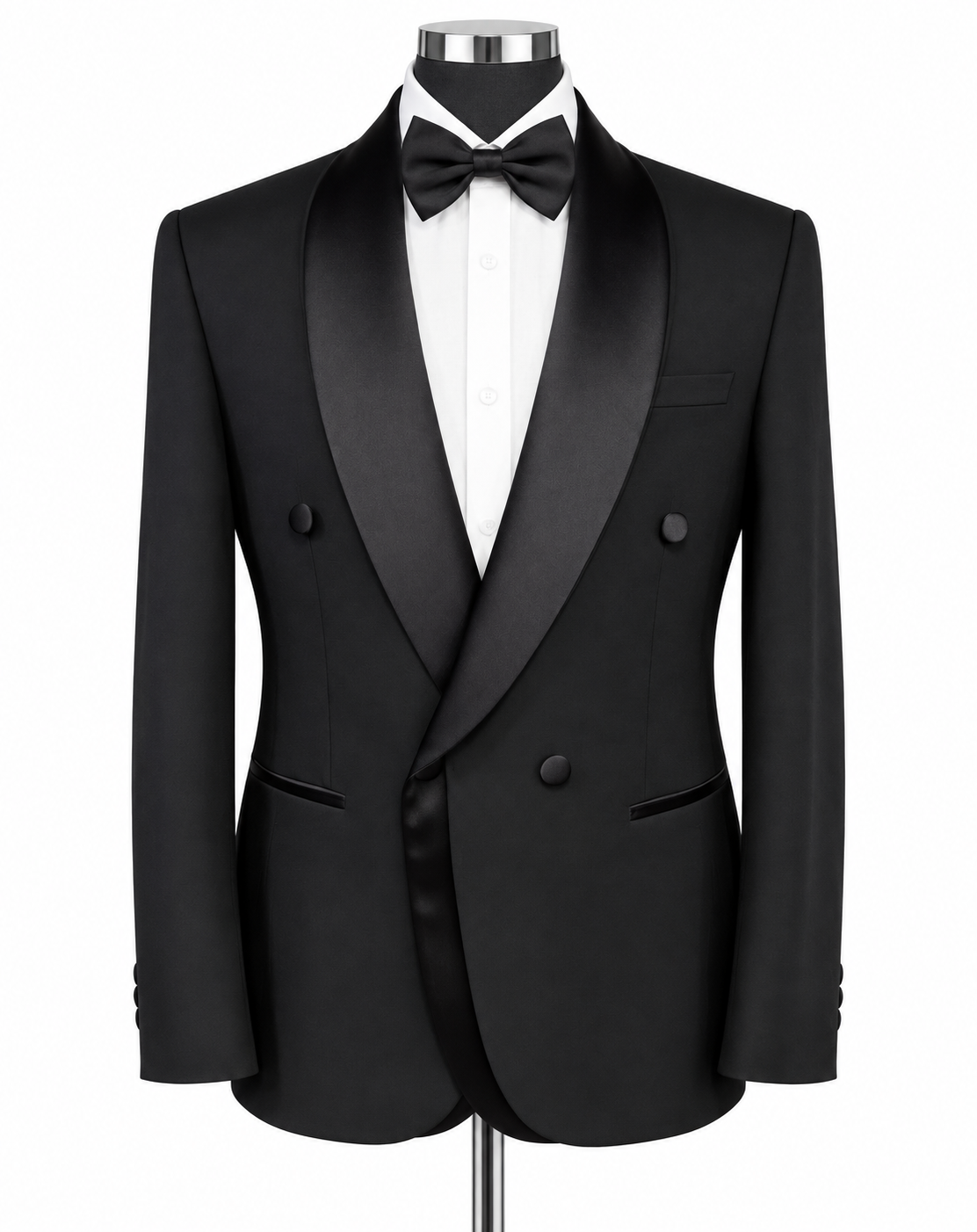 Koss Atelier Noir Regent Double-Breasted Tuxedo