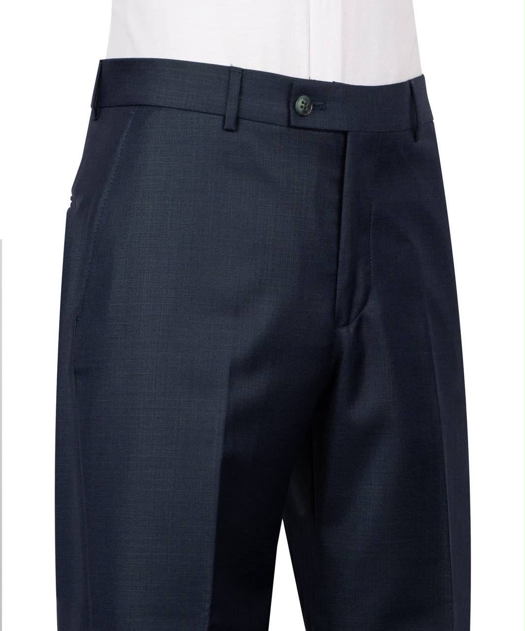 Dark green dress pants on a white background