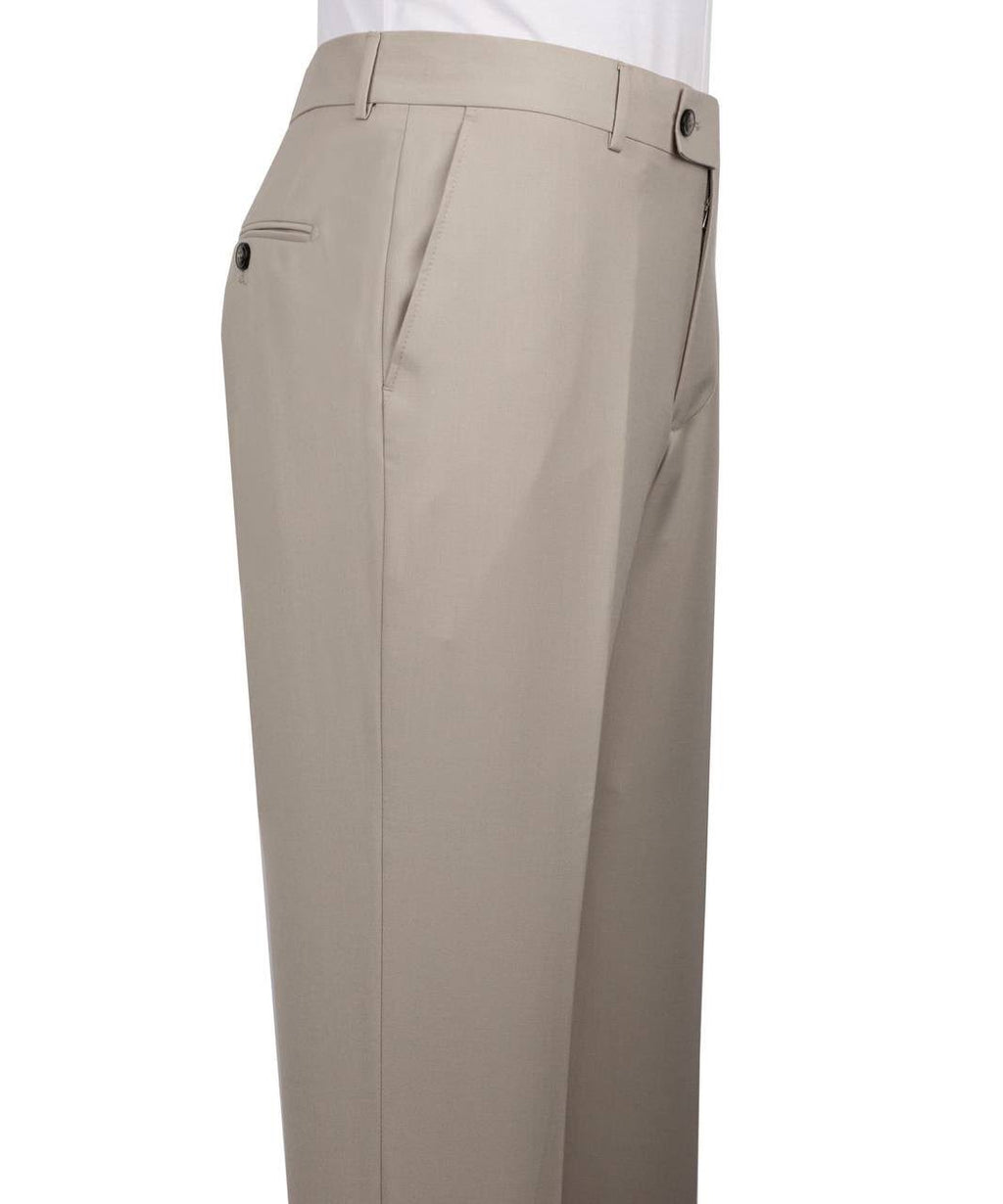 Beige pants on a white background