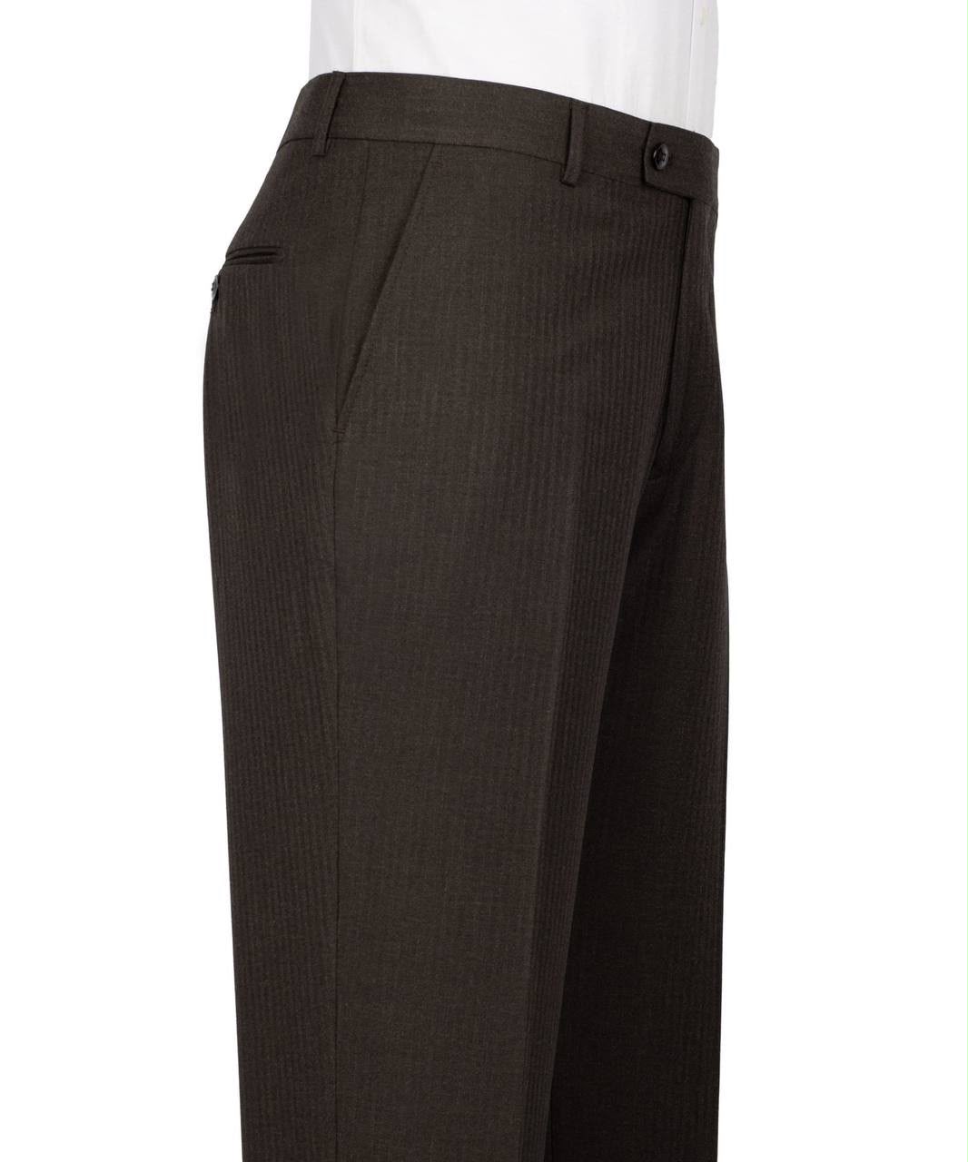 Espresso Brown Double-Breasted Suit